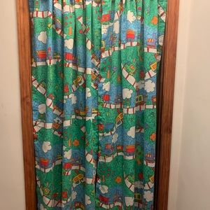 Train themed Curtains for Boys bedroom - 2 panels
